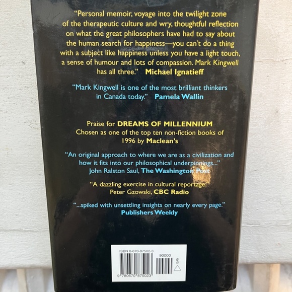 Mark Kingwell's best-seller, Better Living: In Pursuit of Happiness, HC - Picture 2 of 16